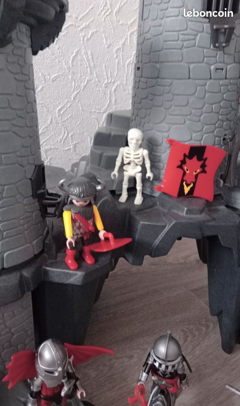 NOTICE DE MONTAGE Playmobil 4835 Citadelle Du Dragon