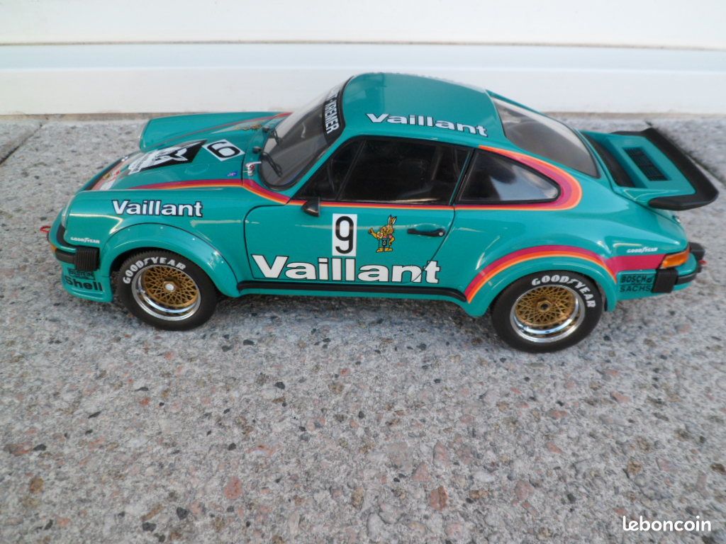 1/18........Rare Porsche 934 RSR N°9 VAILLANT.........Schuco (image 1)