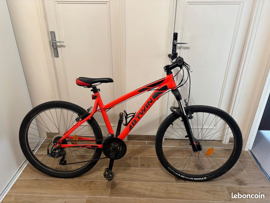 VTT B’Twin Rockrider 340 Orange – Taille XS (image 1)
