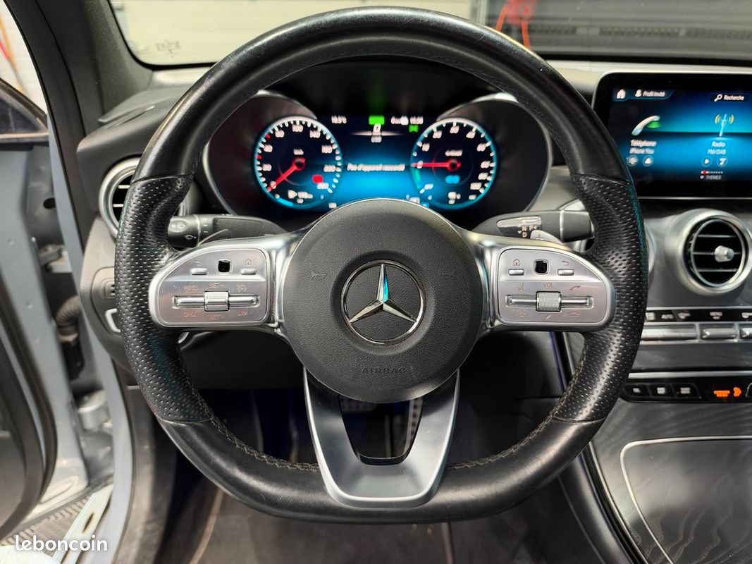 Mercedes Benz GLC COUPE 300 E 4MATIC 320 CV AMG LINE PHASE 2 TOIT OUVRANT - BURMESTER - (image 23)