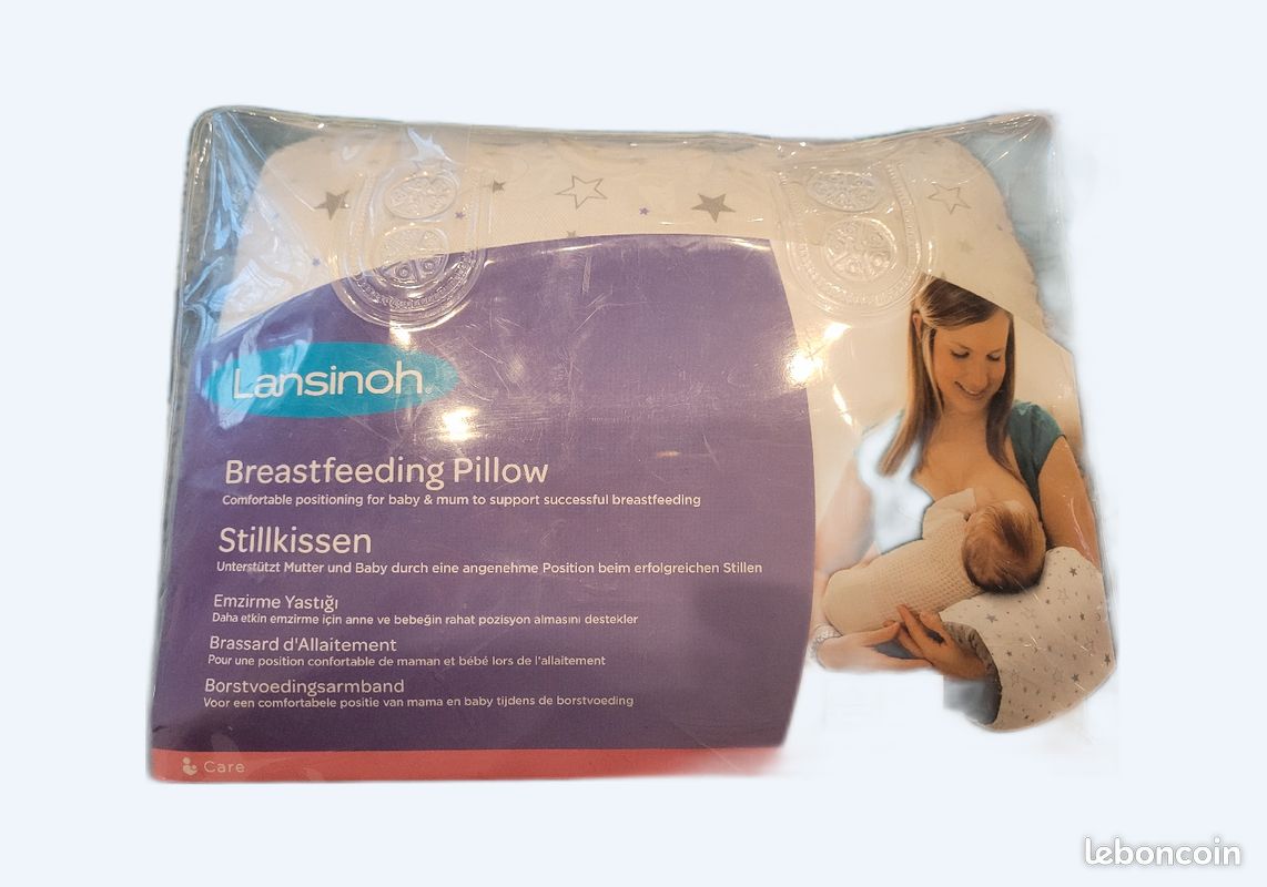 Coussin d'allaitement de voyage lansinoh (image 1)