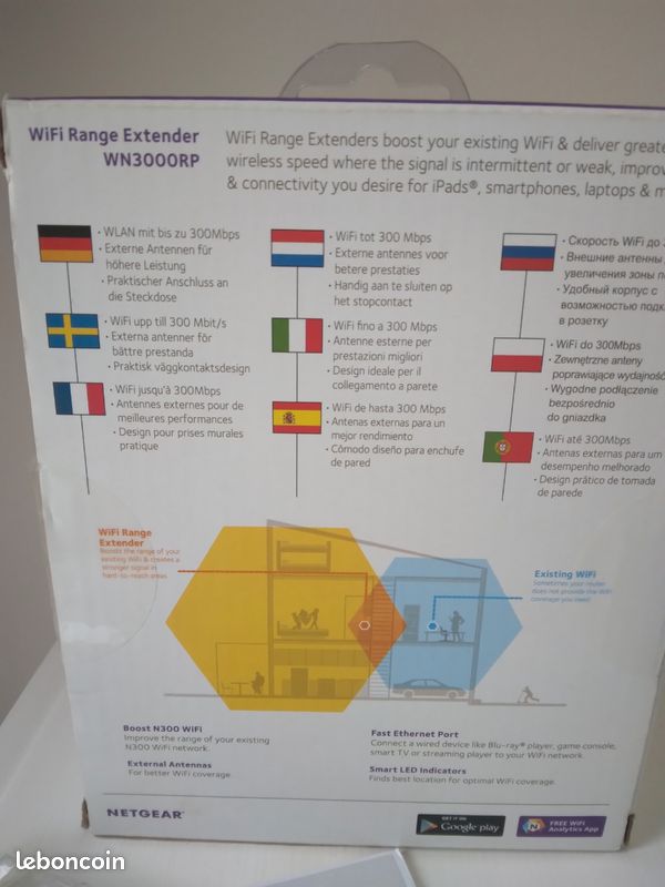 Répéteur WiFi Netgear, extension de portée wifi (image 6)