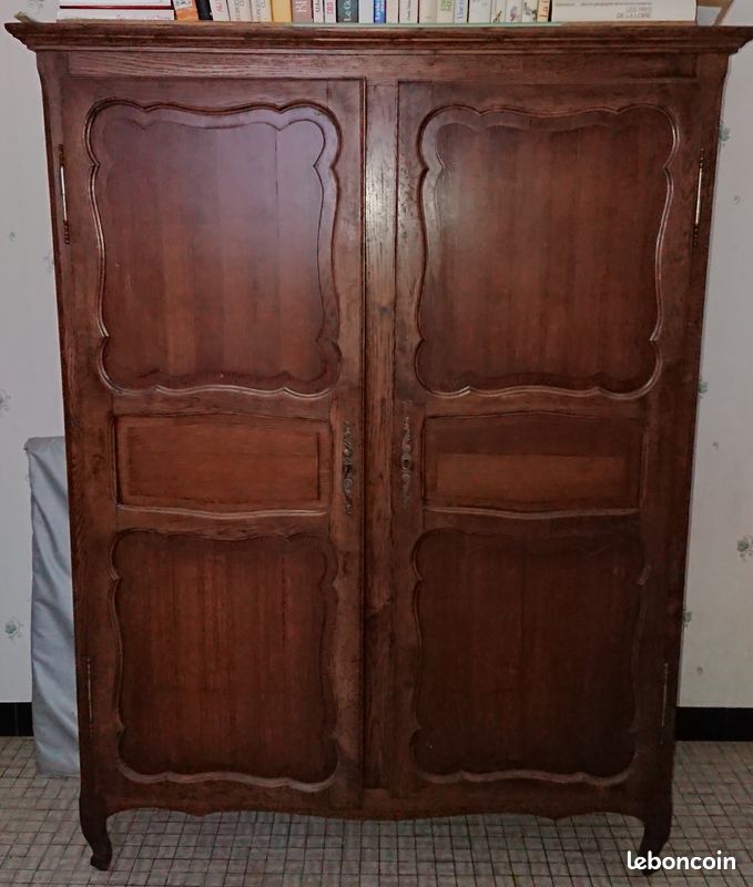 Armoire avec penderie et étagère (image 1)