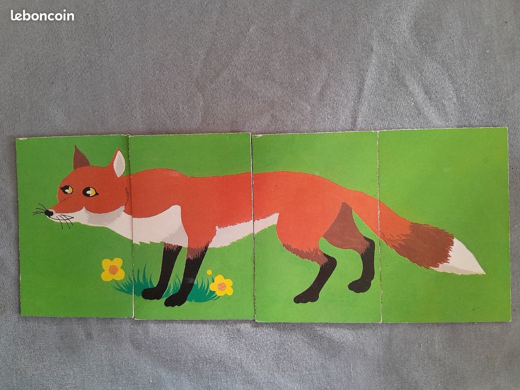 Puzzle cartes zoo (image 8)