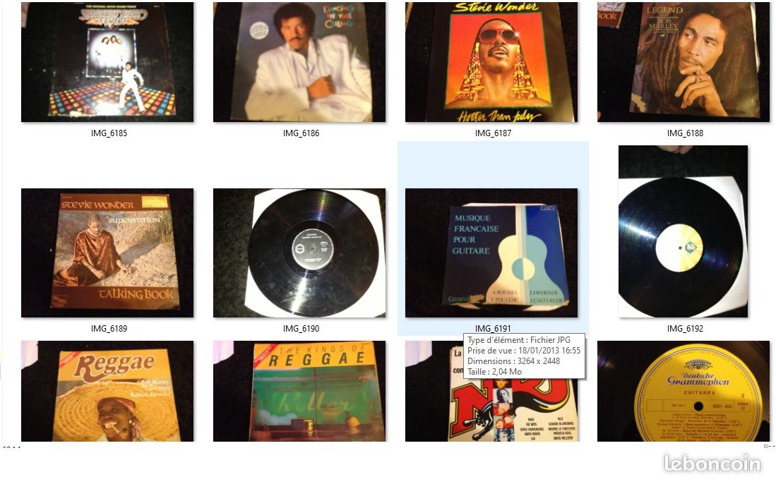 Disques vinyles ancien (image 1)