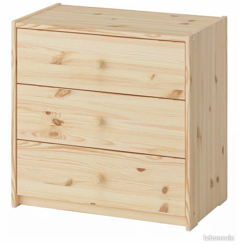 Commode IKEA pin naturel (image 1)