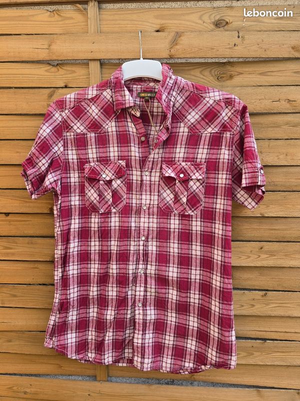 Chemise 🍒 y2k vintage années 2000🍒taille 38/40 (image 1)