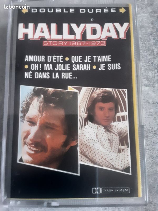 Lot 6 k7 audio, Johnny Hallyday dont La Peur (image 5)