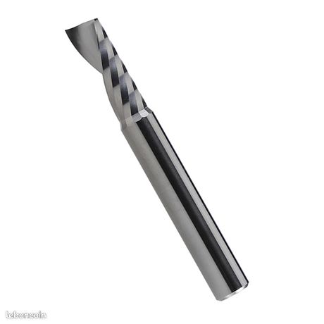 Lot De 3 Fraises 2 Dents Droite Pour CNC, Diamètre 4mm, Pour Bois, PVC, ABS, MDF, Mousse - Marque HTK, Neuf