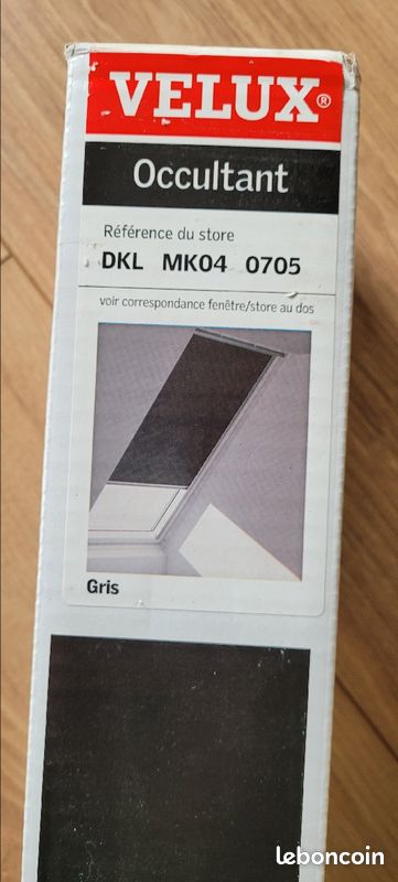 Store velux occultant gris (image 1)