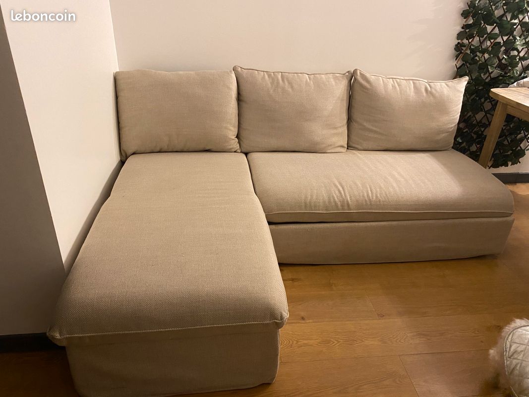 Canapé d'angle Beige (image 1)