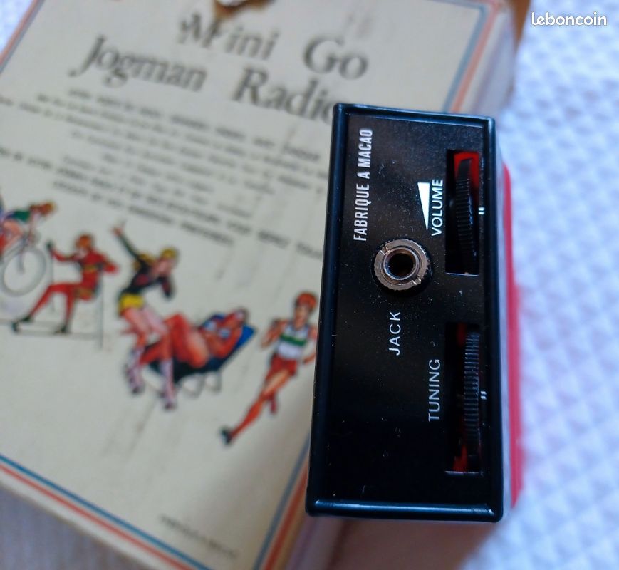 JOGMAN RADIO PORTABLE Vintage année 1970/80 (image 4)