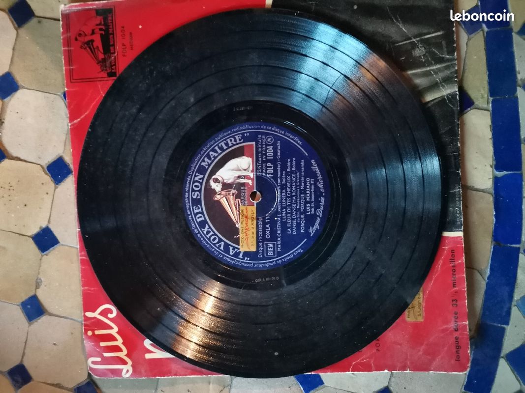 Luis MARIANO Disque 33 tours 1/3 microsillon (image 4)