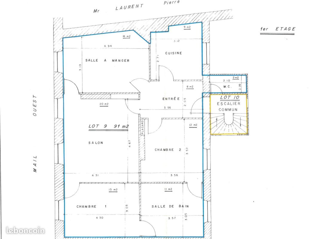 Appartement 4 pièces 91 m² · à Pithiviers · 91 m² · 65 000 €