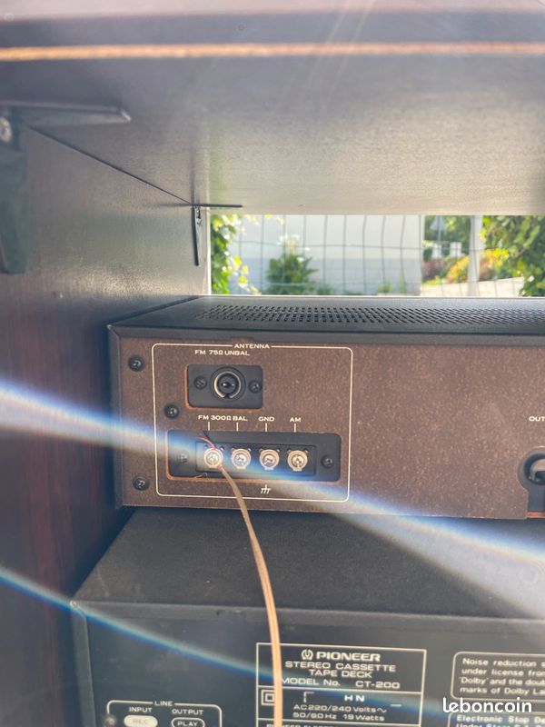 Chaîne stéréo cassette Tuner Tape Deck SA-510 Pioneer (image 10)