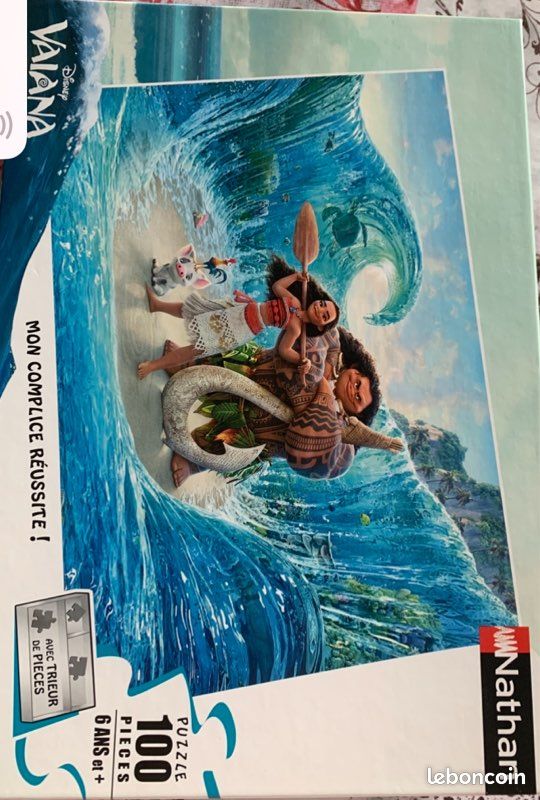 Puzzle vaïana 100 pièces (image 1)