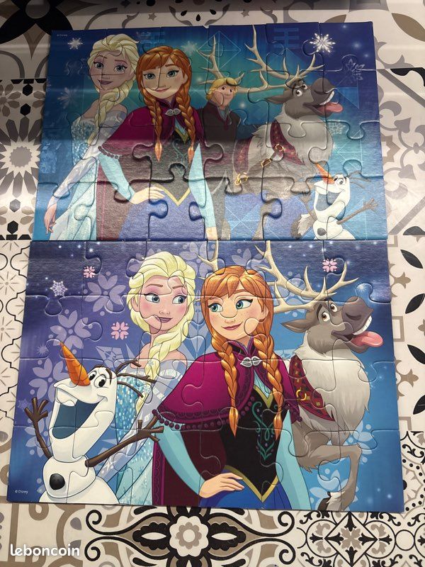 Puzzle la reine des neiges - Jeux & Jouets