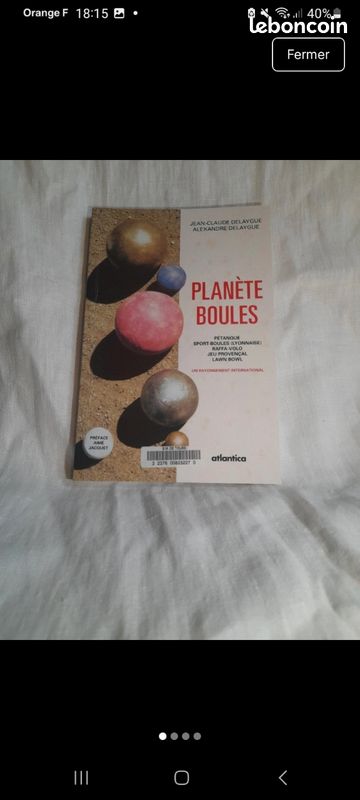 Livre Planète Boules (image 2)