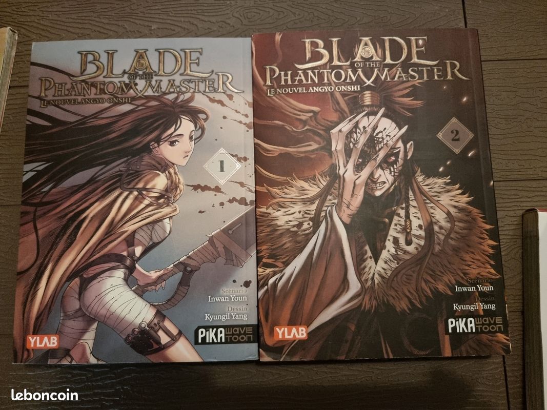 Blade of the phantom master en couleur 1 et 2 (image 1)