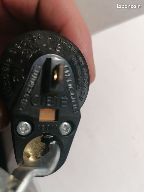 Pompe Velo Dynamo Vélo Vintage CIBIE 6V 3W Noir - Bon état, Fabrication