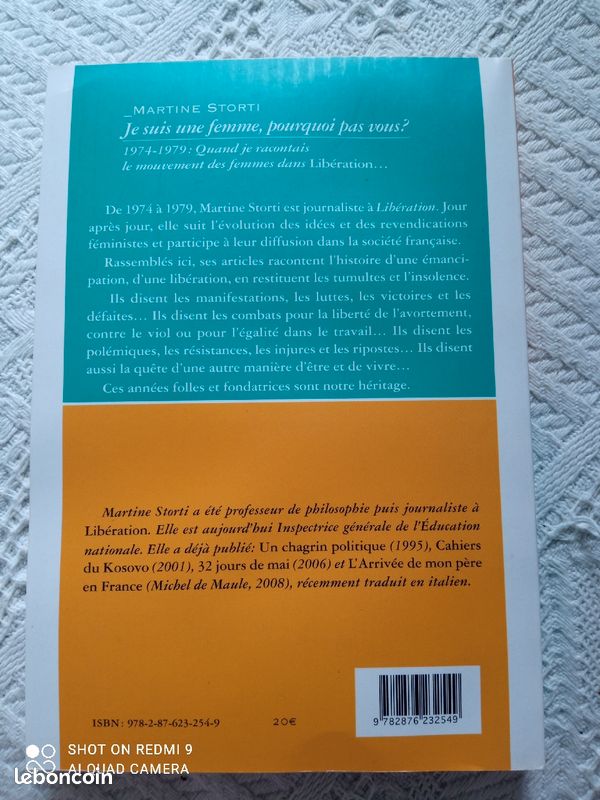 Je suis une femme, pourquoi pas vous ? Martine Stori (image 2)