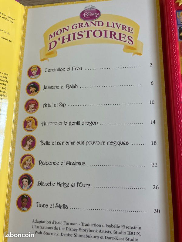 Lot de 3 livres princesses (image 3)