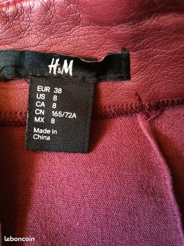 Jupes courtes H&m 38 (M, T2) (image 2)