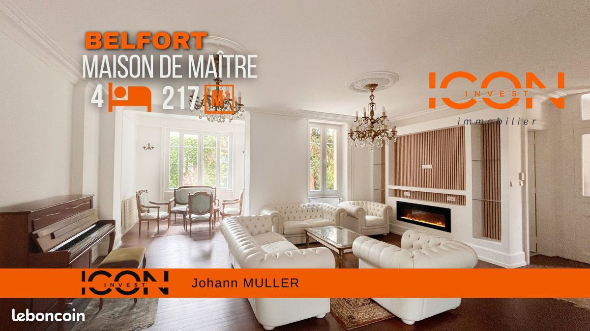 Maison 8 pièces 217 m² · à Belfort · 217 m² · 549 000 €