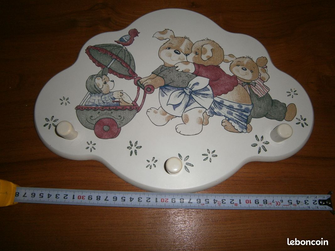 Porte manteau ou sac enfant - miam (image 1)