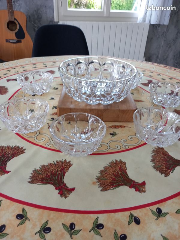 Très beau service de salade fruits en Cristal (image 3)