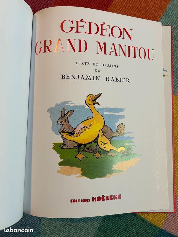 Livre GEDEON GRAND MANITOU (image 2)