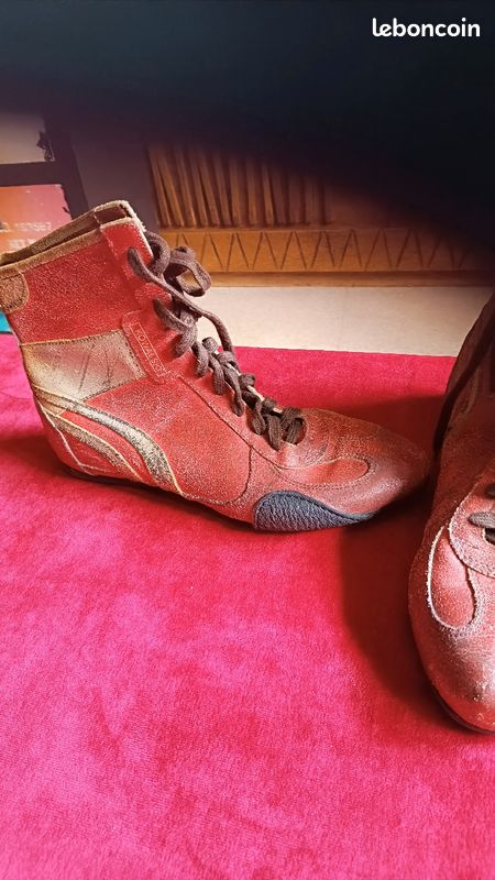 Basket en cuir rouge Kowalski NEUF (image 3)
