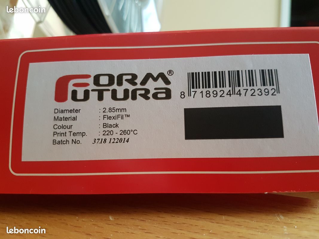 🇳 🇪 🇺 🇫 - Filament FormFutura flexifil 3mm neuve (image 2)