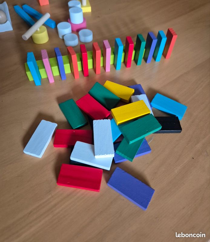 Domino jeux de construction bois (image 5)