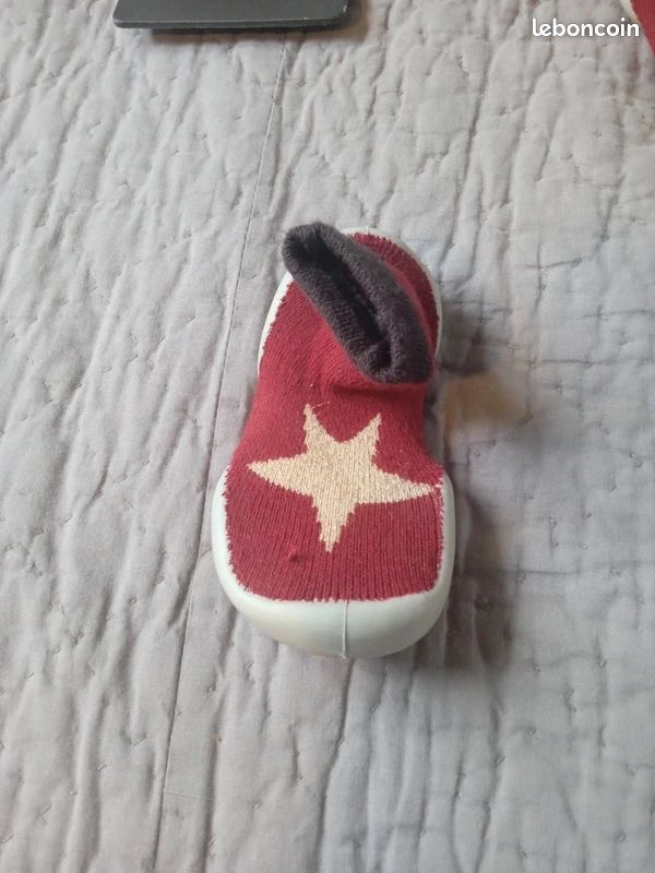 Chaussons bébé antidérapants Collégiens 18/19 (image 4)