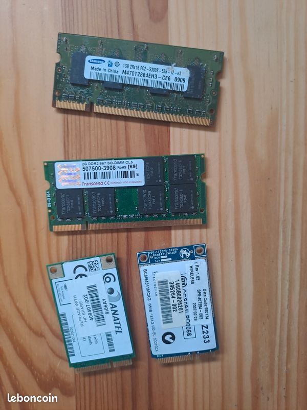 Ddr2 sodimm 1go, 2go (image 1)
