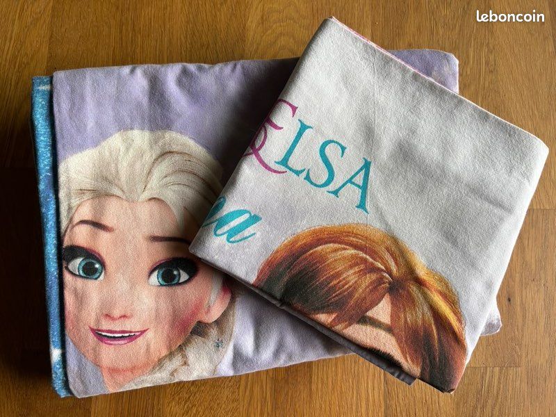 Parure de Lit Reine des Neiges Disney 1 Personne (image 2)