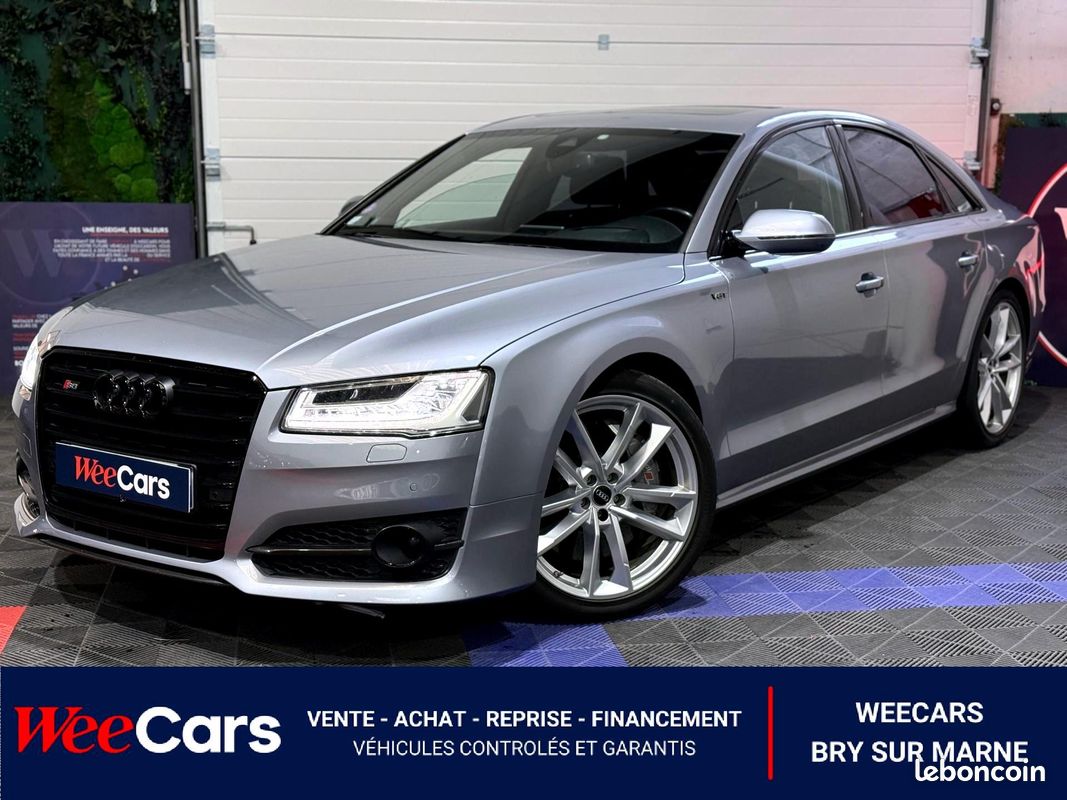AUDI S8 PLUS 4.0 V8 TFSI 605 QUATTRO TIPTRONIC BVA - Toit ouvrant & Céramiques (image 1)