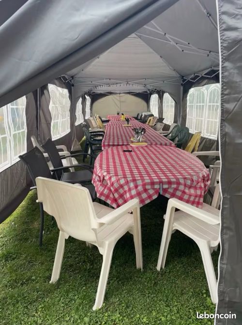 Pergola / tonnelle pliante 3x6m abri jardin camping (image 2)