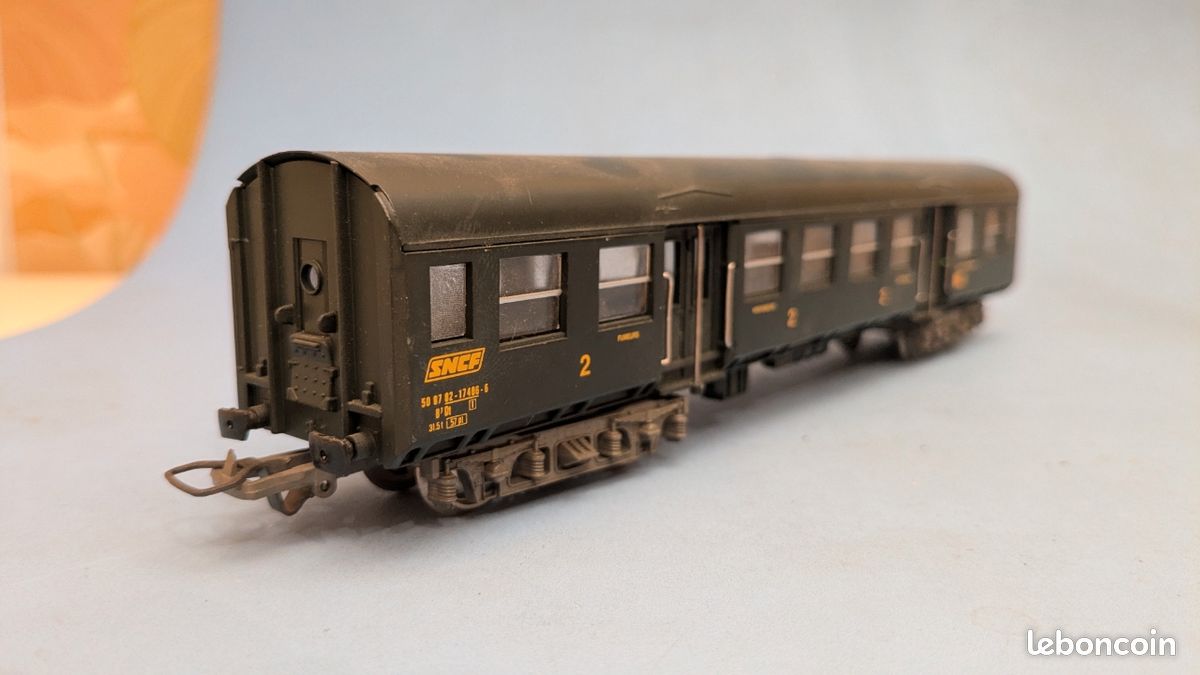 Voiture voyageurs Romilly mixte 1ère/2ème classe JOUEF - Modélisme