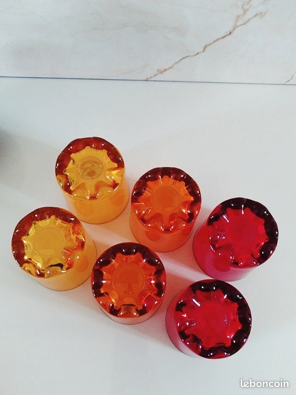 Lot de 6 verres vintage (image 4)