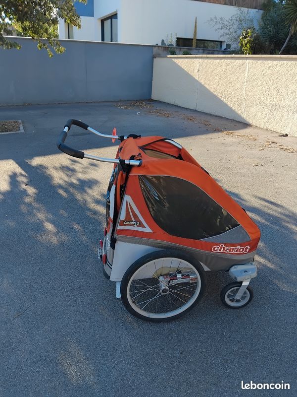 Remorque vélo places kit bébé et chancelière (image 4)