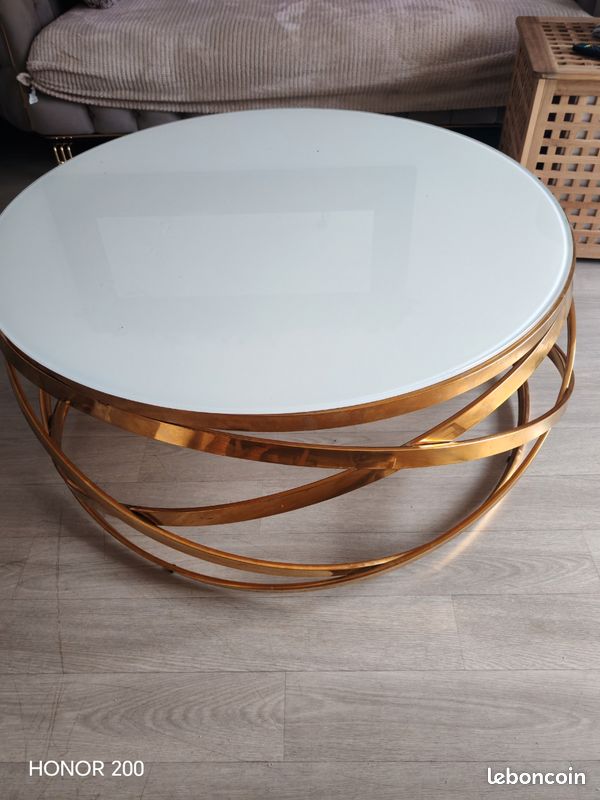 Table basse ronde (image 1)