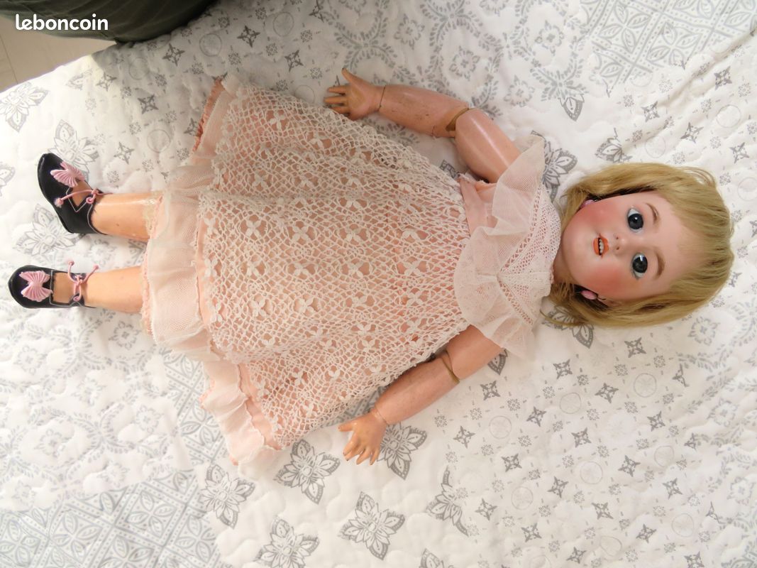 Poupee ancienne porcelaine dep jumeau Collection