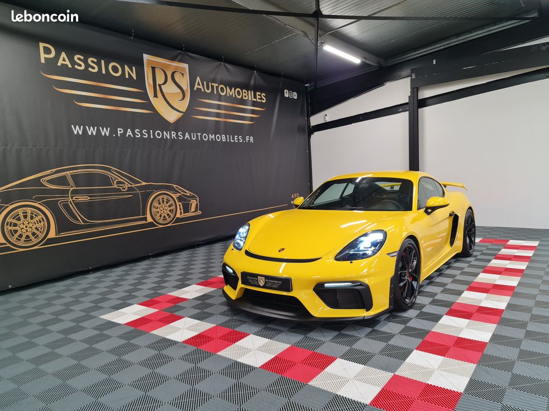 PORSCHE 718 CAYMAN GT4 4.0L 420 CH – Manuelle / Pack Clubsport (image 1)