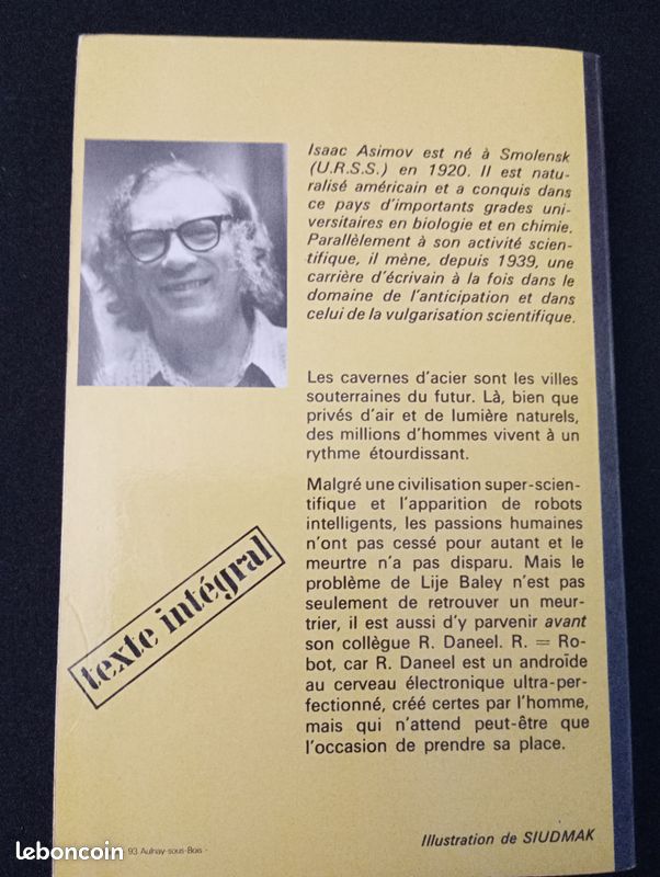 Isaac Asimov - Les cavernes d'acier (image 2)