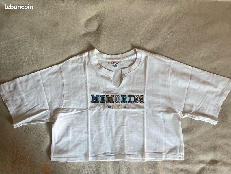 T-shirt crop top s/m Jennyfer (image 1)