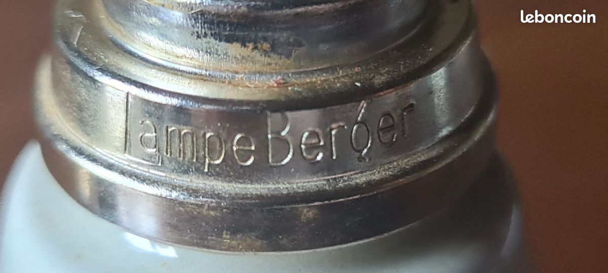 lampe berger ancienne faïence estampillé Berger Paris - Paris