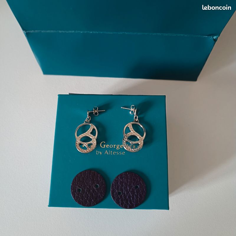 Boucles d'oreilles Les Georgettes neuves (image 10)