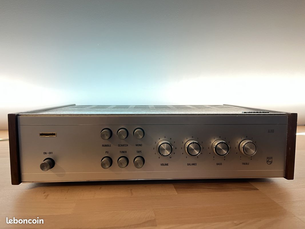 Amplificateur Philips A50 – HiFi vintage – ampli stéréo rétro (image 4)